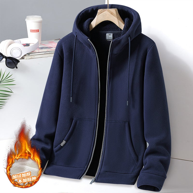[] Fleece Fleece-Lined Thickened Outdoor Men'S Couple Jacket Women'S Jacket Men'S Fleece Windproof - Image 5